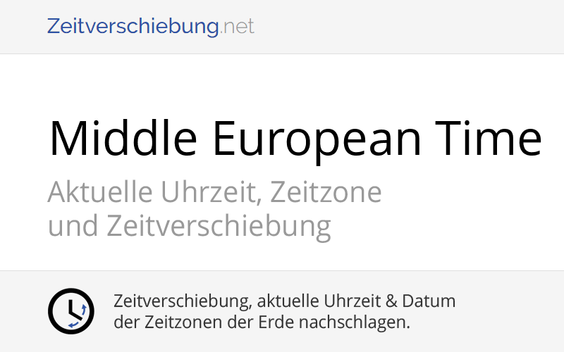 met-middle-european-time-aktuelle-uhrzeit