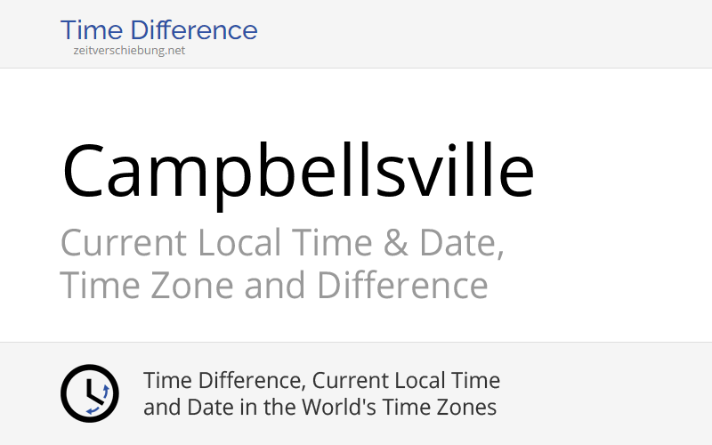 Is Campbellsville Ky On Central Time