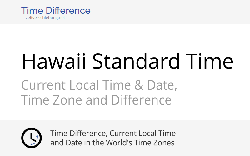 hst-hawaii-standard-time-current-local-time