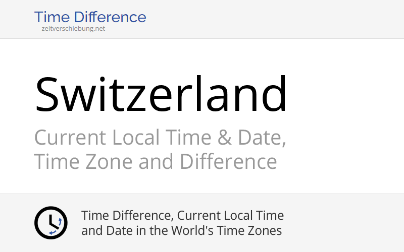 time in switzerland converter