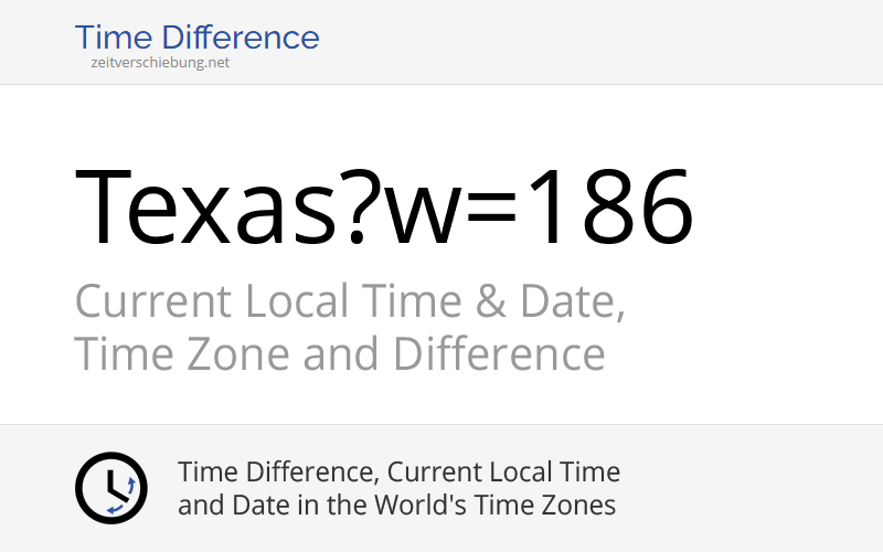 Texas United States Current Local Time Date Time Zone And Time 