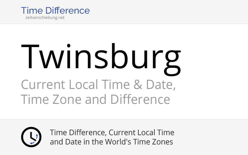 Current Local Time in Twinsburg, United States (Summit County, Ohio