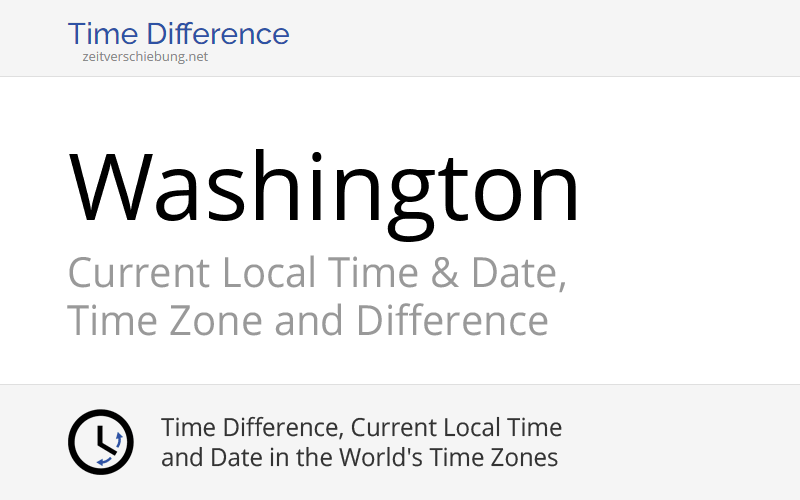 Current Local Time in Washington, United States (Washington County